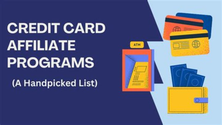 Affiliate Programs For Credit Cards