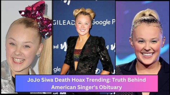 JoJo Siwa's Death: Fans Mourn The Loss Of A Pop Star
