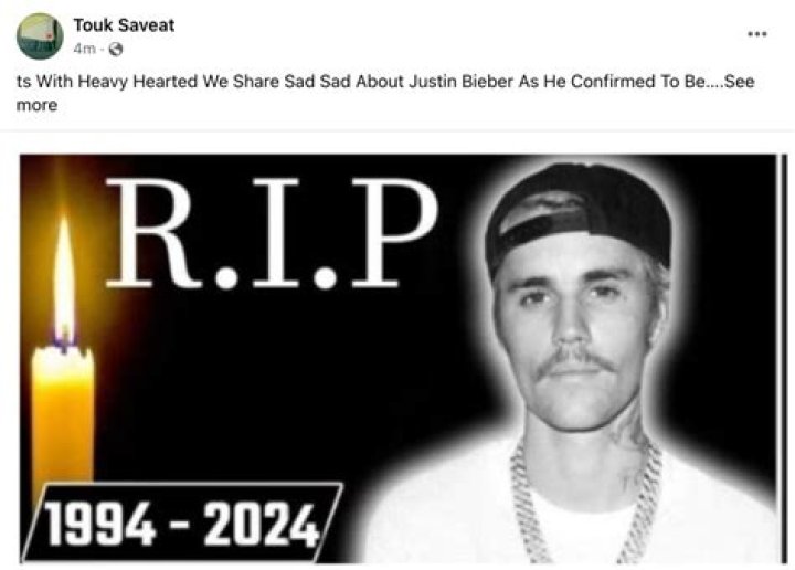 BREAKING: Death Of Justin Bieber Confirmed Or Hoax?