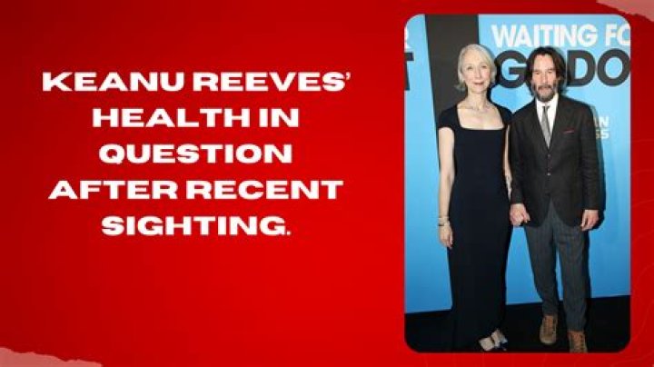 Keanu Reeves' Health Concerns: Exploring The Actor's Illness