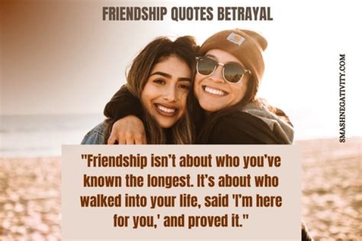 Unbreakable Bonds & Broken Trust: Quotes On Friendship And Betrayal