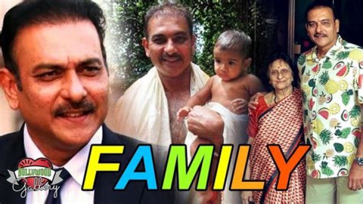 Ravi Shastri: A Family Man With A Cricketing Legacy