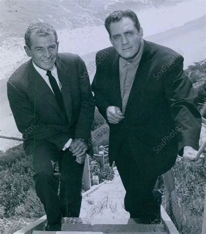 Robert Benevides And Raymond Burr
